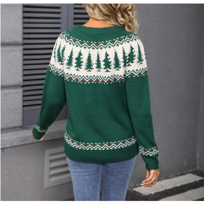 Cozy Cable Sweater for Winter Parties