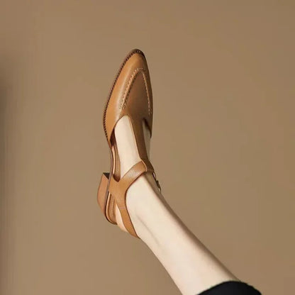 Elegant Buckle Dress Shoes for Women