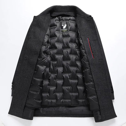 Warm Winter Short Trench Coat