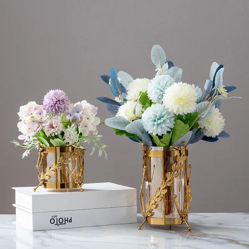 Luxury Gold Decorative Vase - Nocini