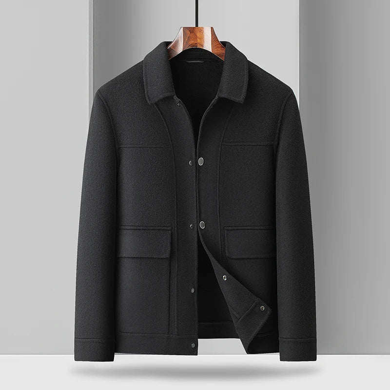 Warm Italian Wool Coat - Nocini