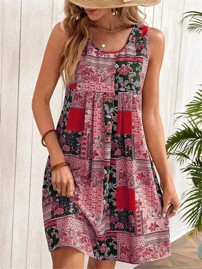 Chic Strapless Summer Dress - Nocini