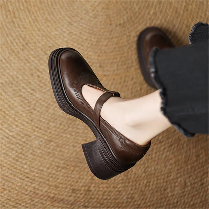 Trendy Block Heel Shoes