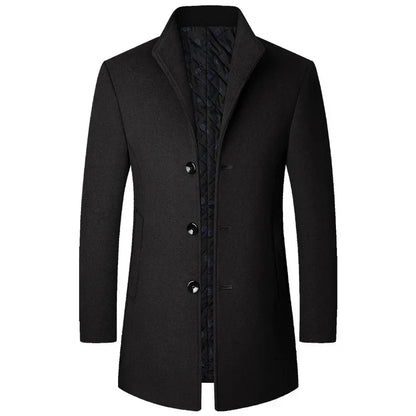 Timeless Men's Wool Winter Coat