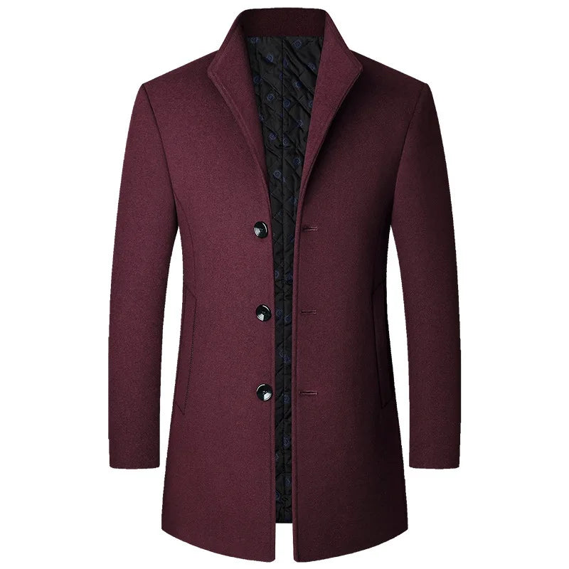 Timeless Men's Wool Winter Coat