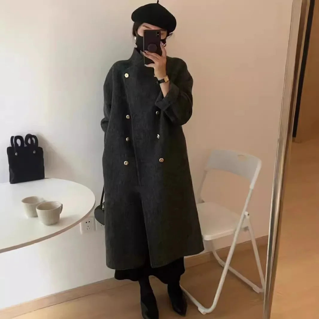 Warm Women's Wool Mix Jacket