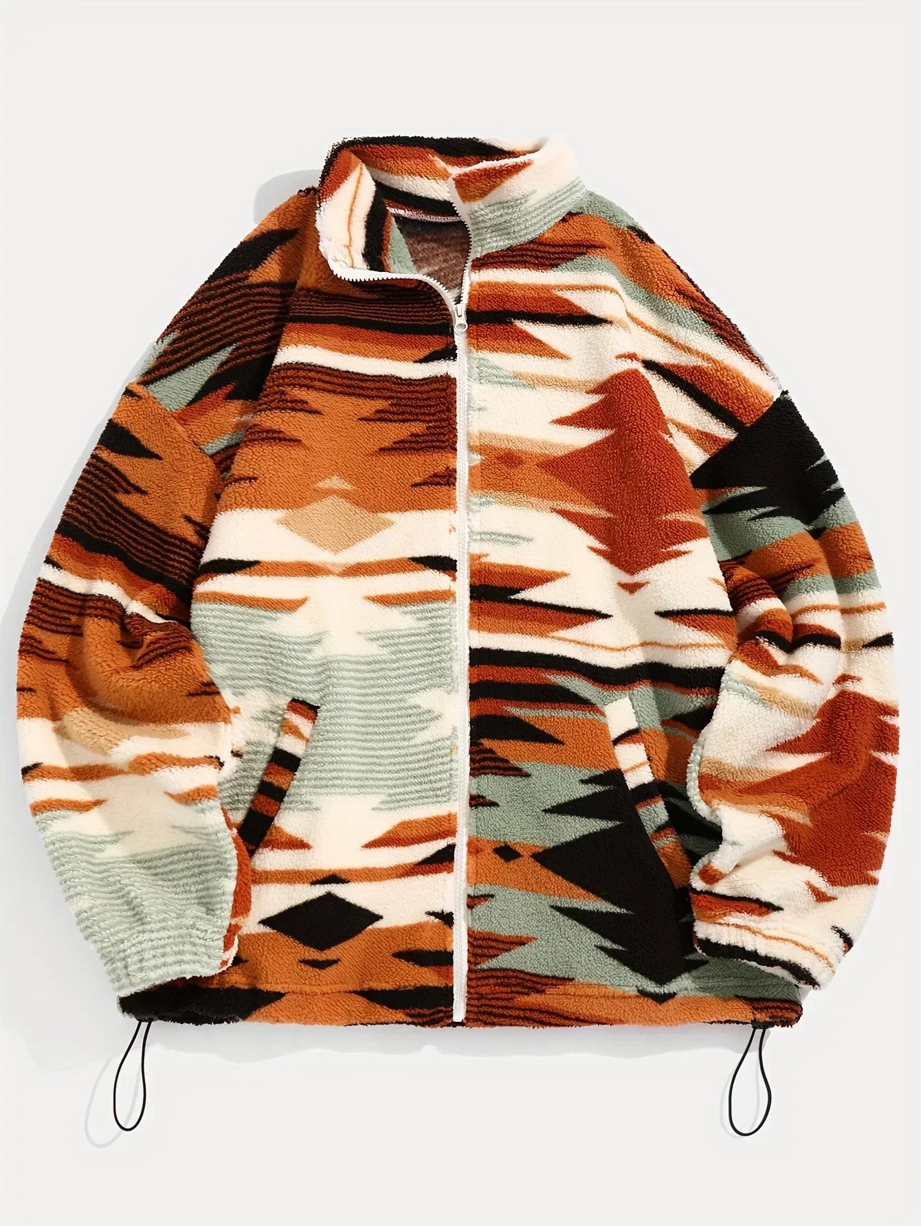 Cozy Fleece Casual Zip Up Jacket - Nocini