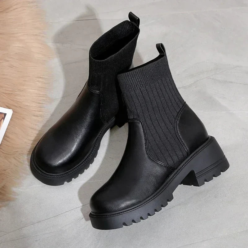 Elegant High Heel Ankle Boot