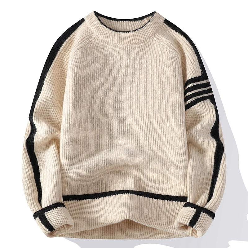 Casual Fit Crew Neck Sweater - Nocini