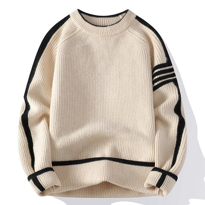Casual Fit Crew Neck Sweater - Nocini
