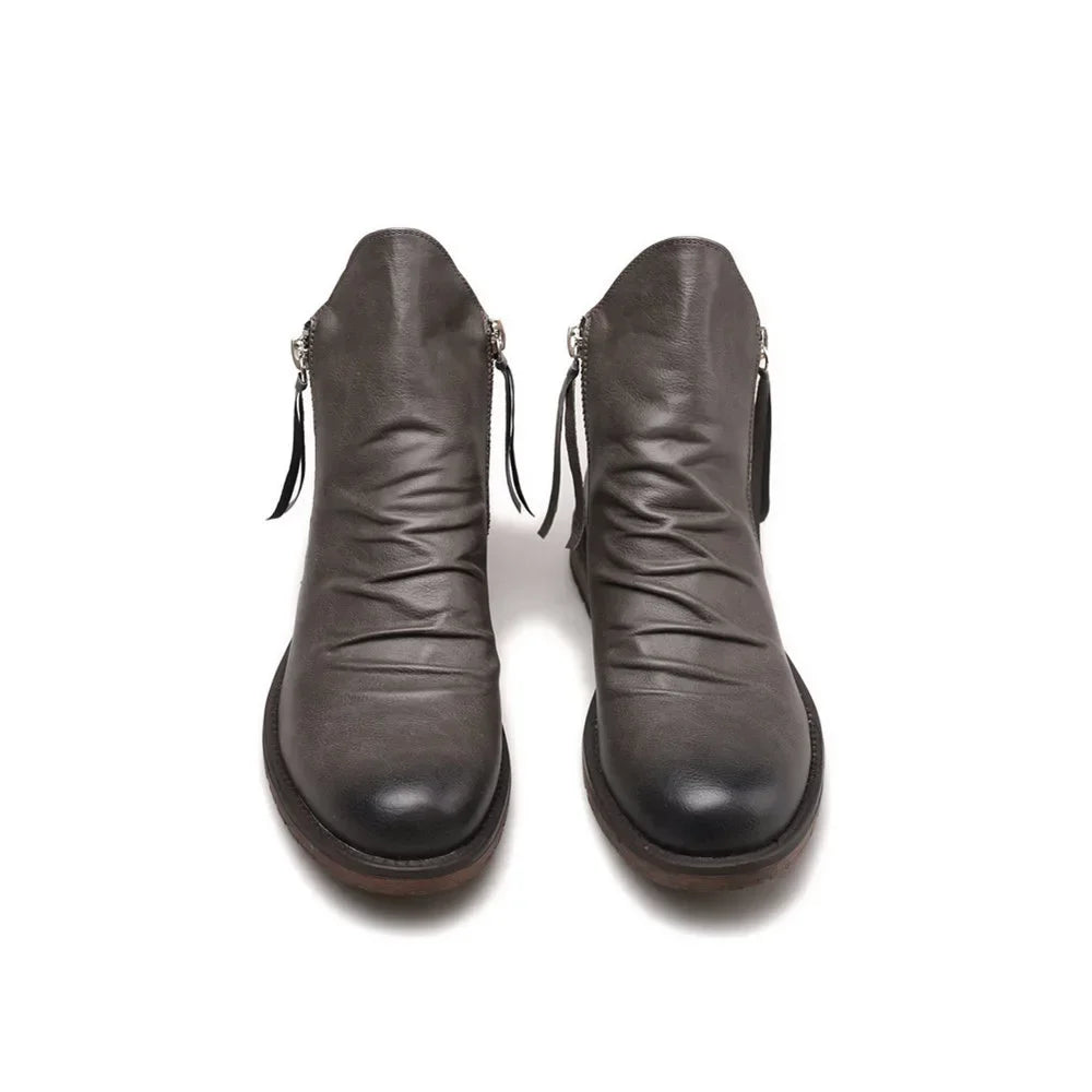 Women's Low Heel Ankle Boots