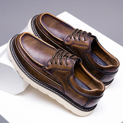 Luxury Genuine Leather Slip On Shoes