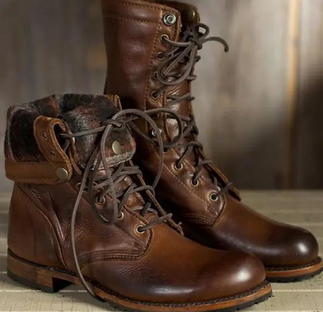 Kia Women's Ankle High Lace Boots