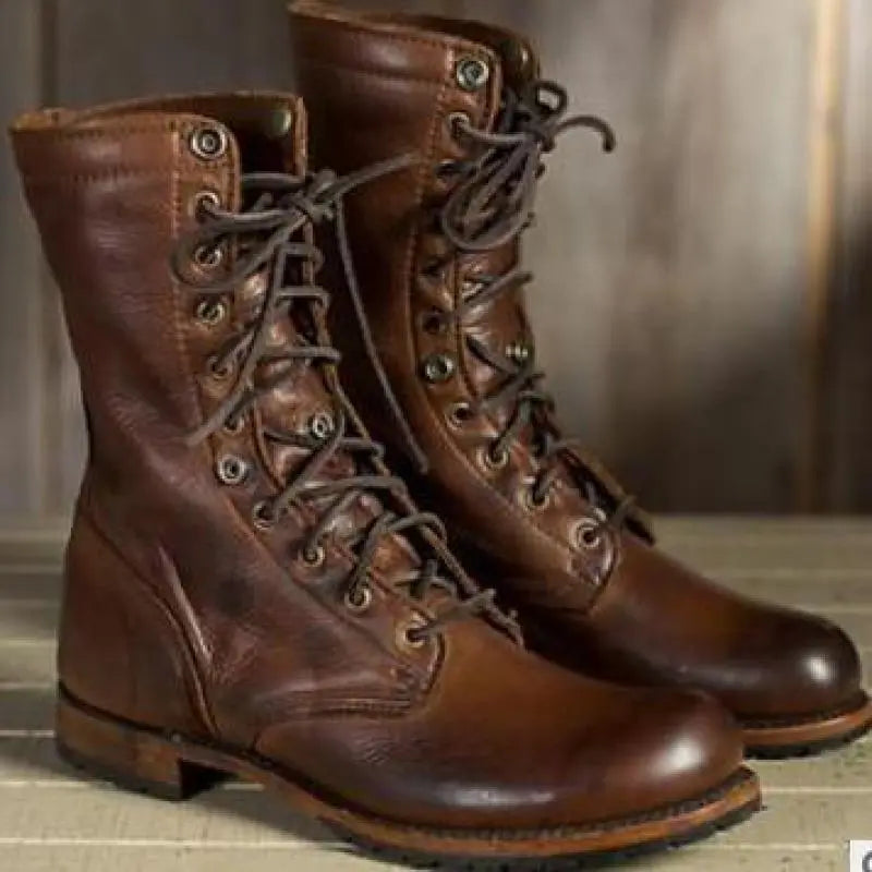 Ladies Low Heel Ankle Boots - Olytrend