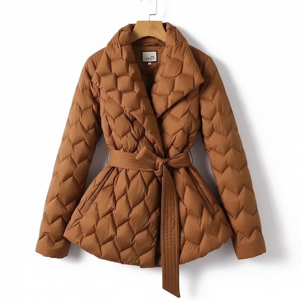Classic Fit Quilted Winter Coat