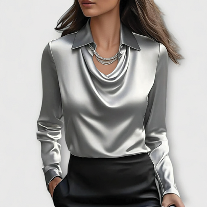 Luxury Silk Women's Blouse