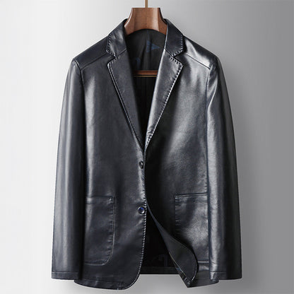 Classic Fit Mens Blazer With Patch Pockets