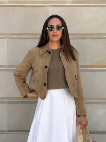 Classic Chic Ladies Jacket - Pexav