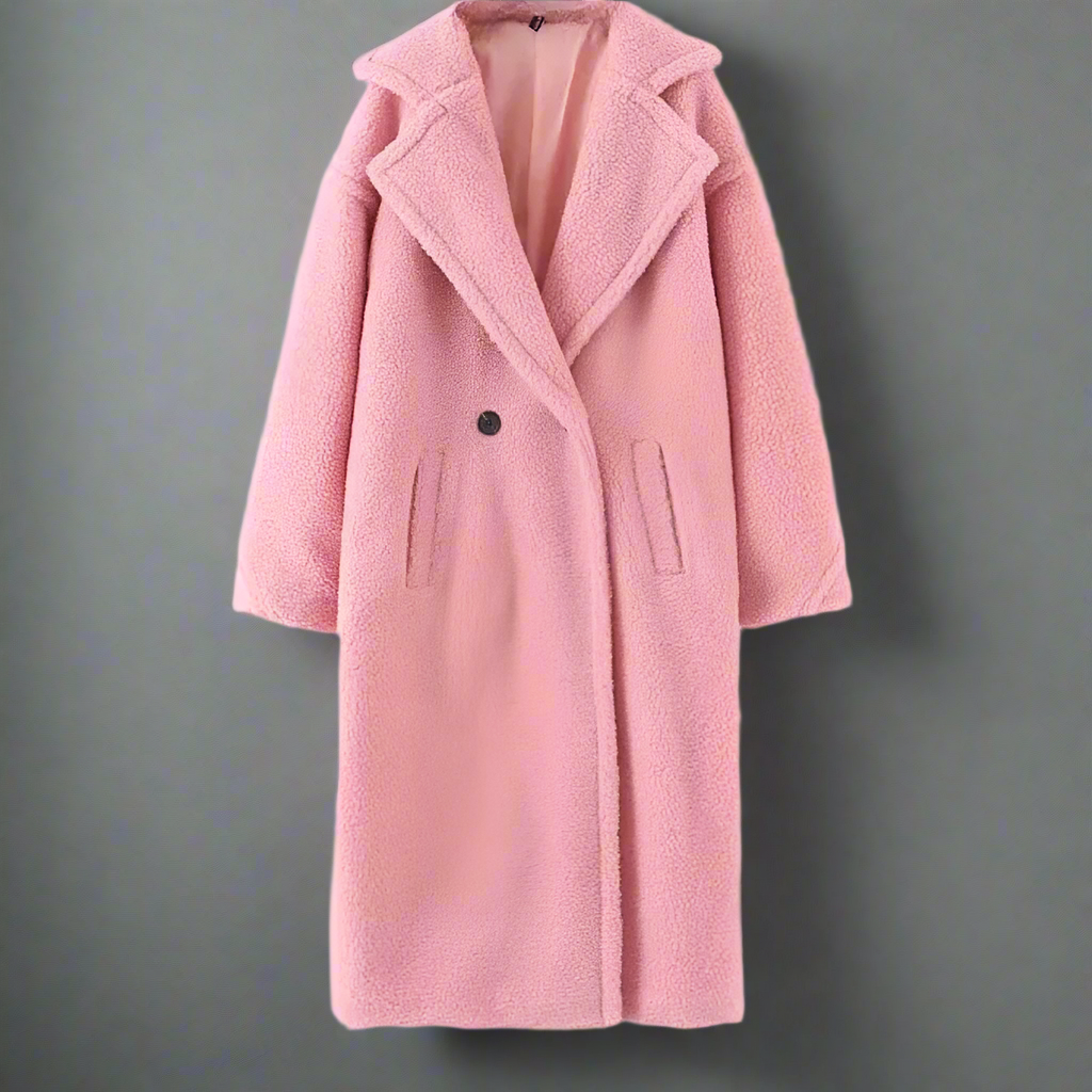 Soft Faux Fur Long Women's Coat