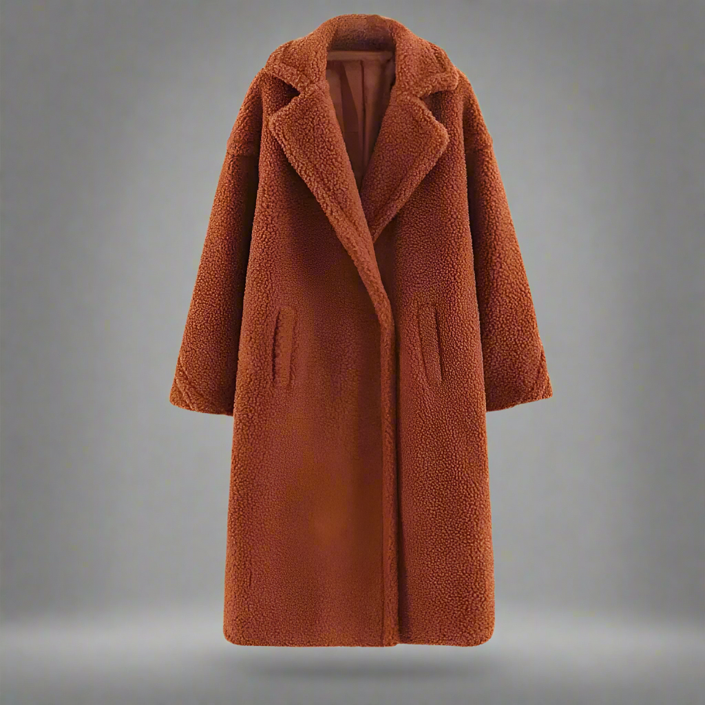 Soft Faux Fur Long Women's Coat - Nocini