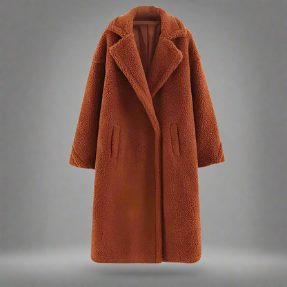 Soft Faux Fur Long Women's Coat - Nocini