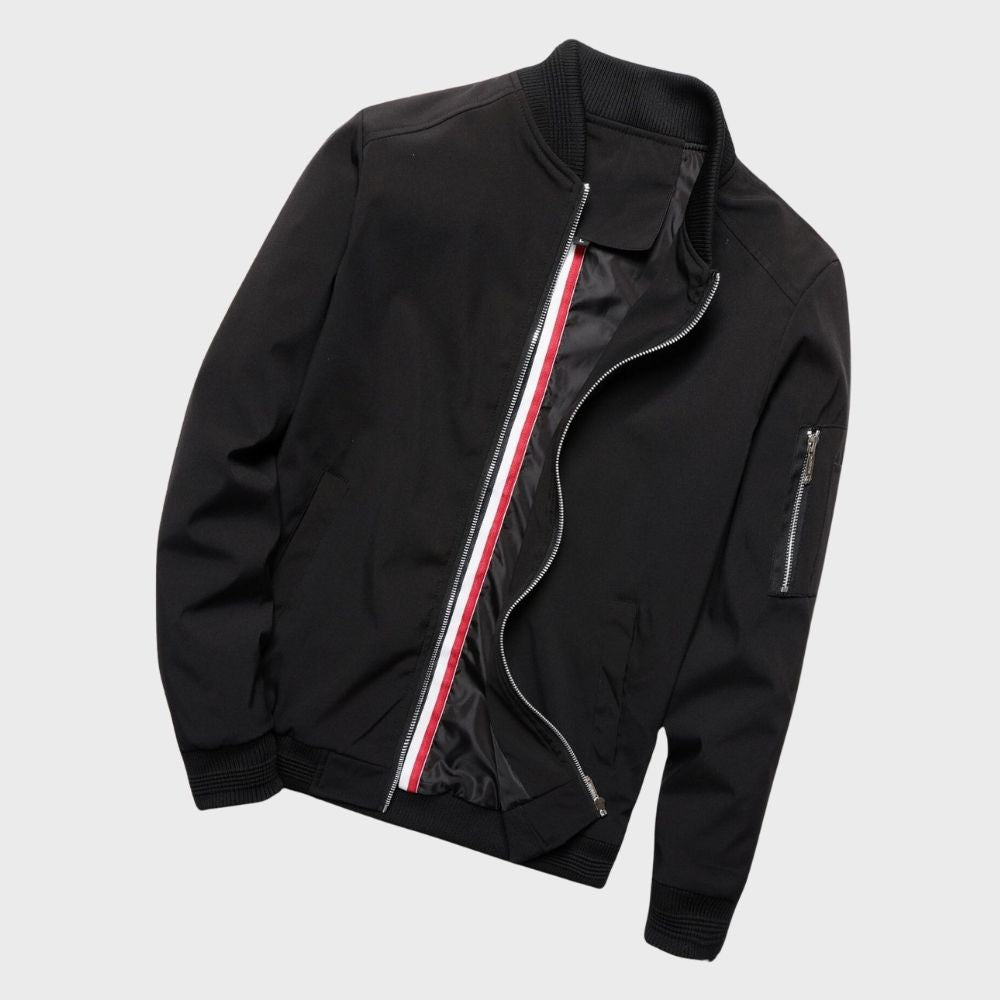 Men's Classic Slim Fit Bomber Jacket