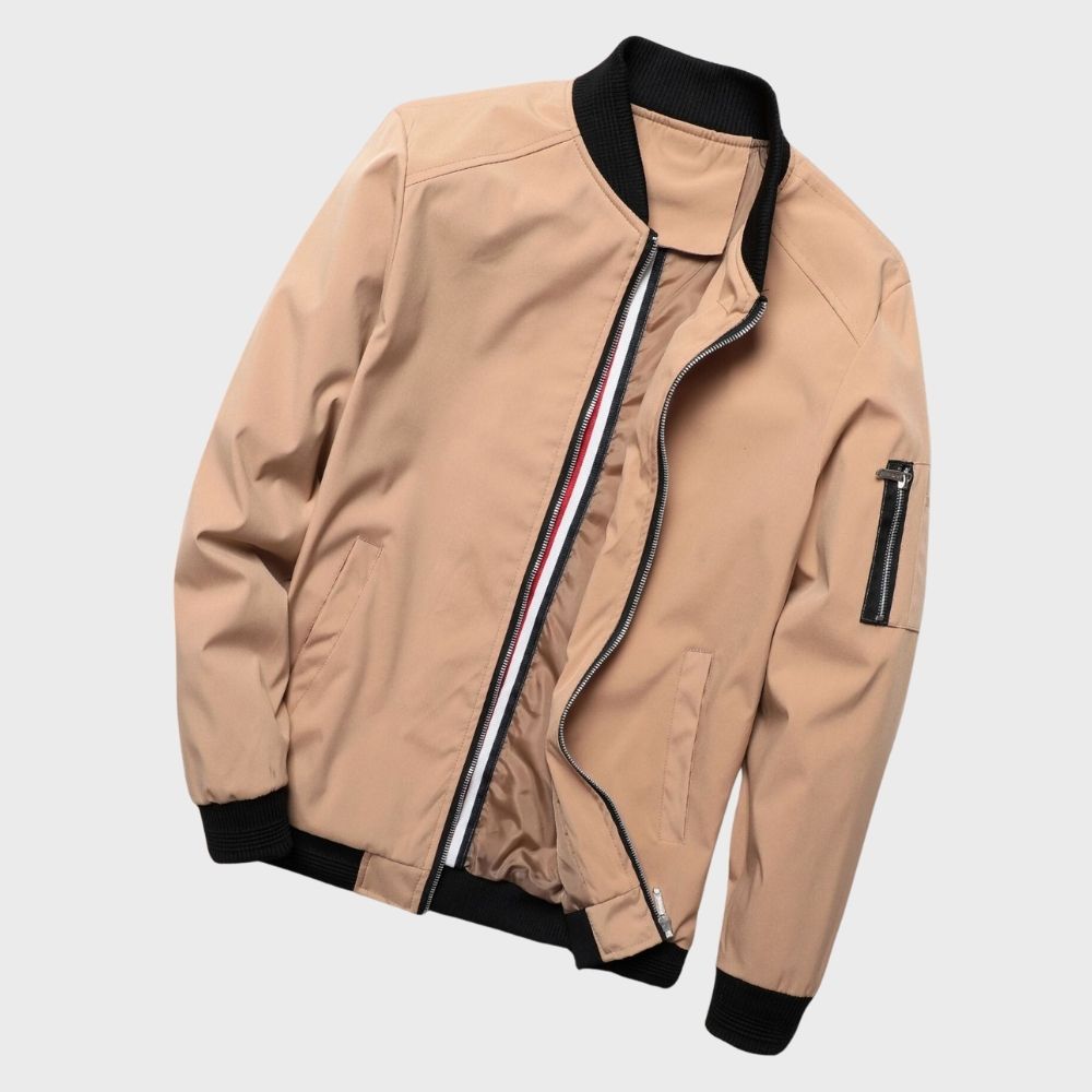 Men's Classic Water Resistant Bomber Jacket