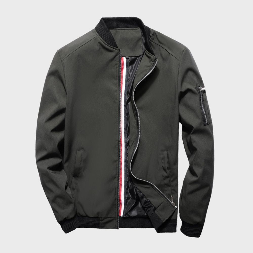 Men's Classic Water Resistant Bomber Jacket
