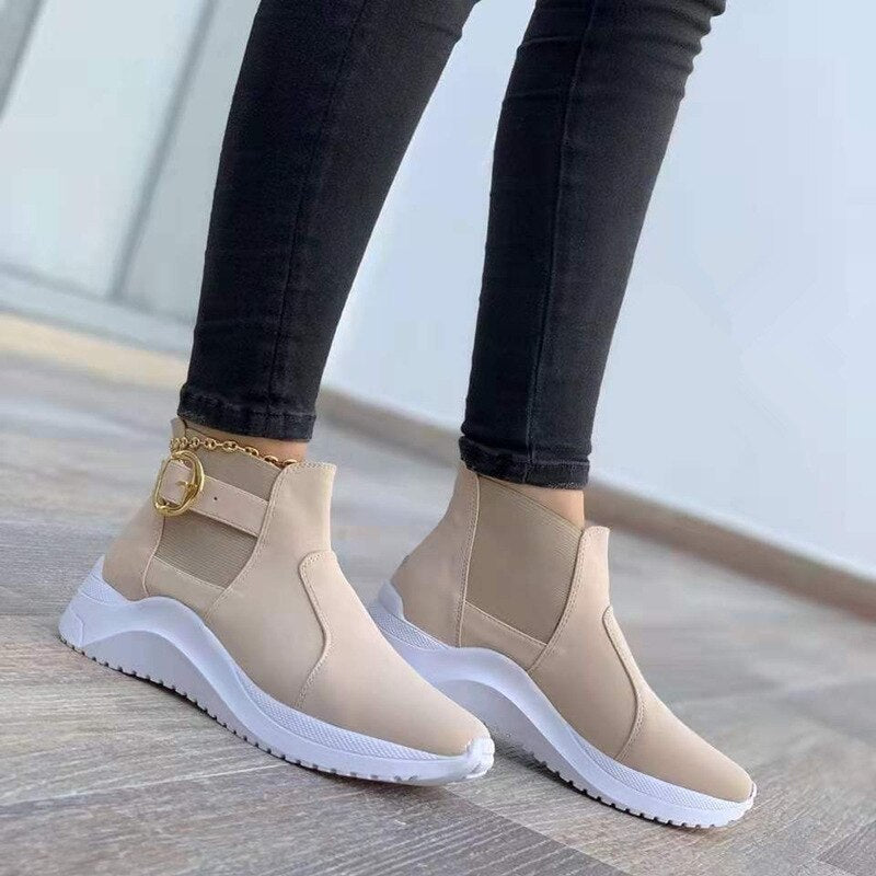 Stylish Block Heel Ankle Boots for Women