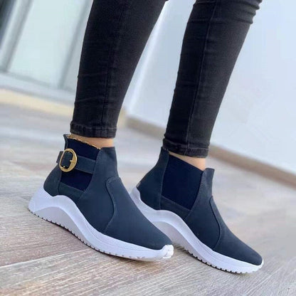 Stylish Block Heel Ankle Boots for Women