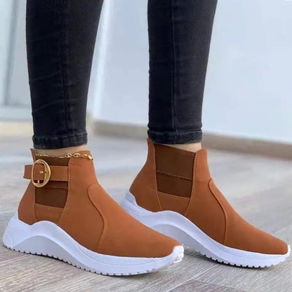 Stylish Block Heel Ankle Boots for Women - Nocini