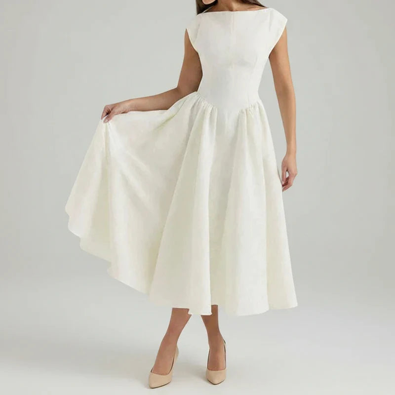Nina | Chic Summer Sleeveless Midi Dress