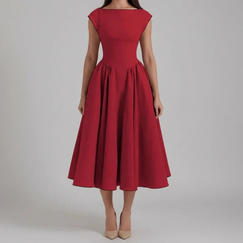 Nina | Chic Summer Sleeveless Midi Dress