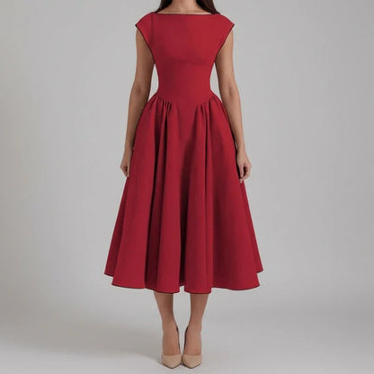 Nina | Chic Summer Sleeveless Midi Dress
