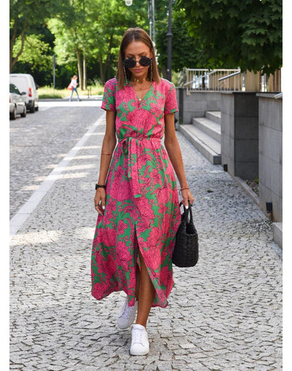 Tank Style Summer Midi Dress - Pexav