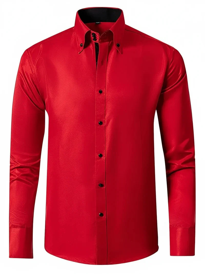 Tailored Fit Mens Dress Shirt