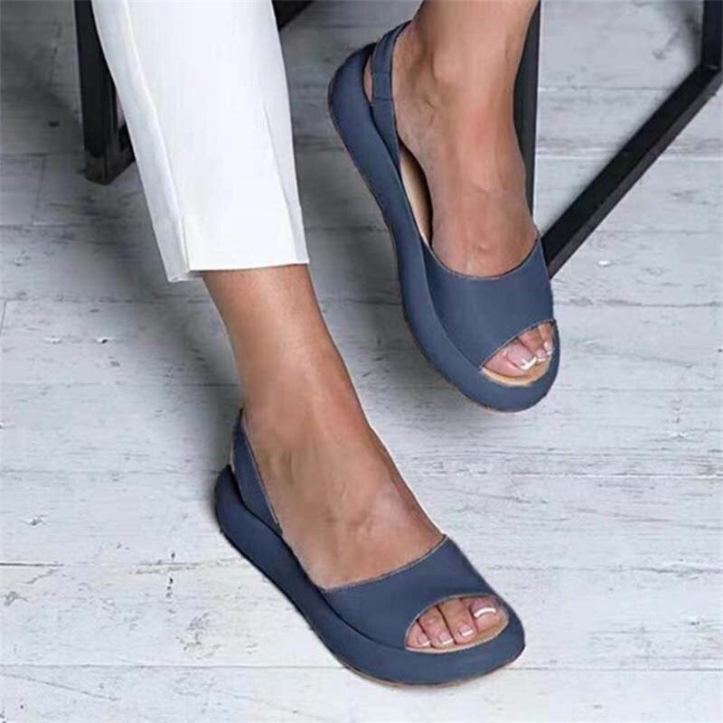 Comfortable Open Toe Slingback Shoes for Women