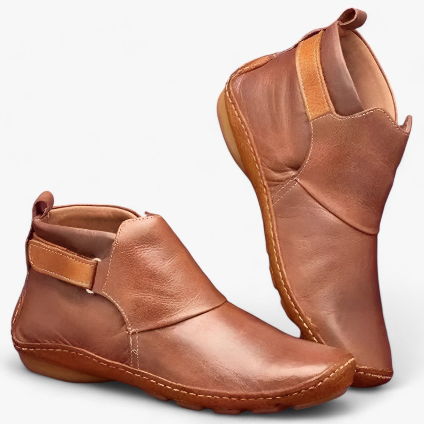 Easy Fit Ankle Boots for Women - Casual Chic Style