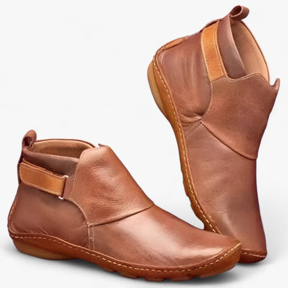 Easy Fit Ankle Boots for Women - Casual Chic Style