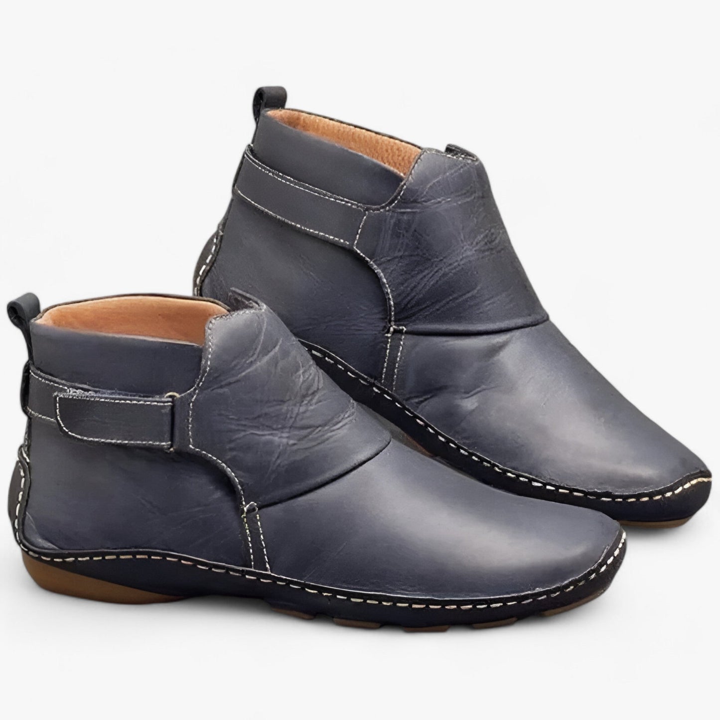 Easy Fit Ankle Boots for Women - Casual Chic Style