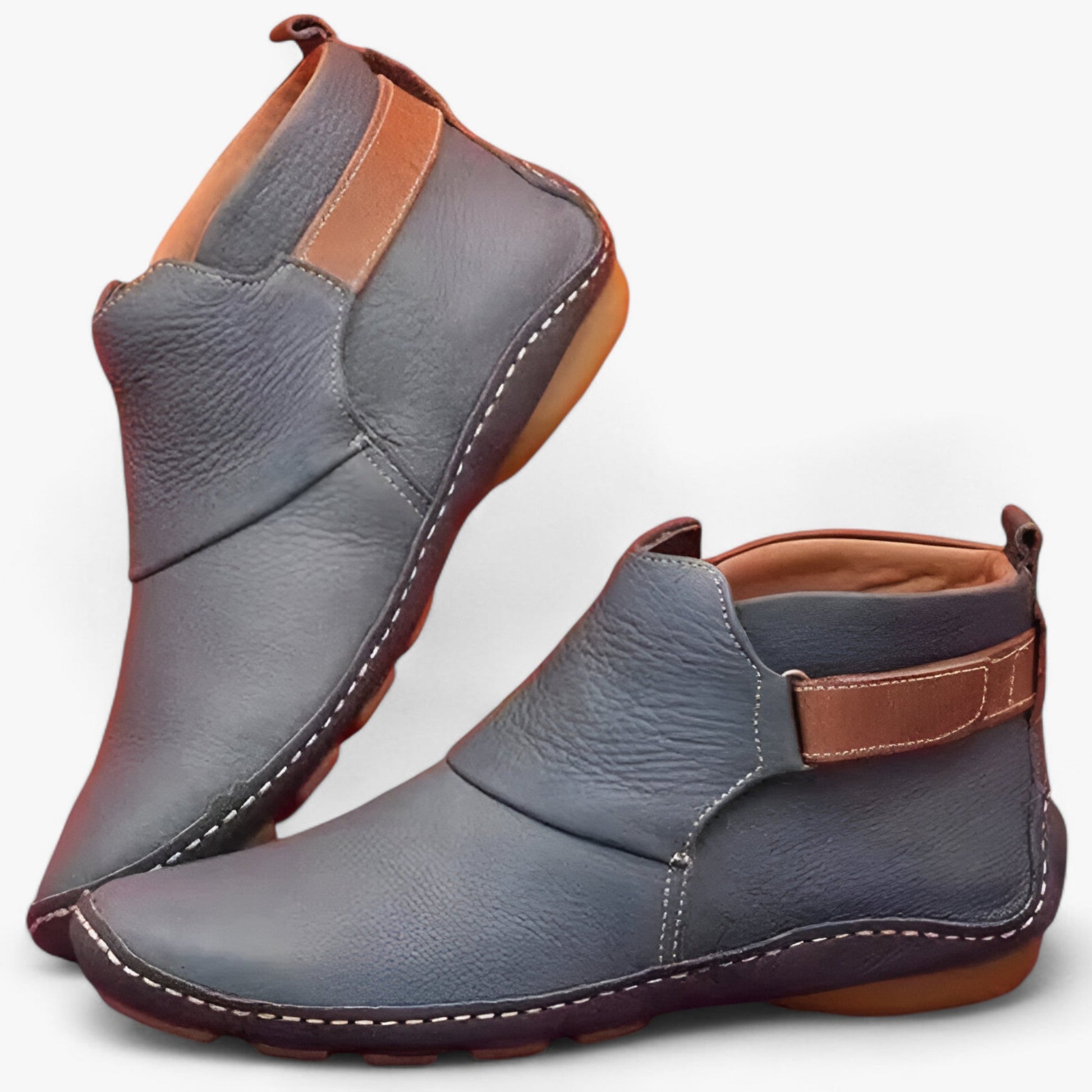 Easy Fit Ankle Boots for Women - Casual Chic Style - Nocini