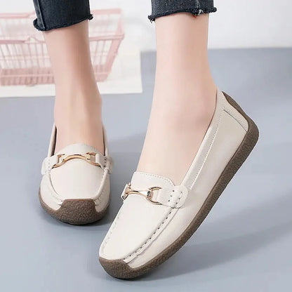 Classic Women's Loafers - Comfortable Slip On Shoes - Nocini