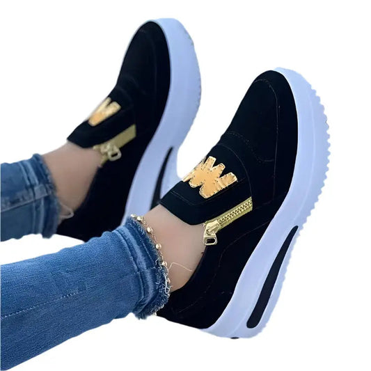 Cozy Slip-On Shoes for Women - Soft Comfortable Walking - Nocini