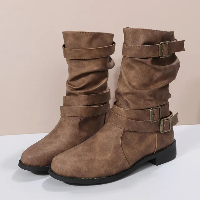 Comfortable Women's Low Heel Boots