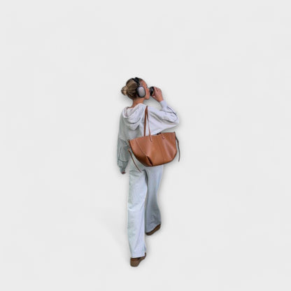 Classic Ladies Everyday Tote Bag Style Purse