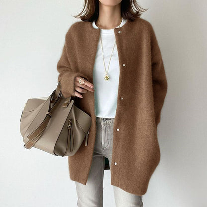Casual Open Front Cardigan Coat