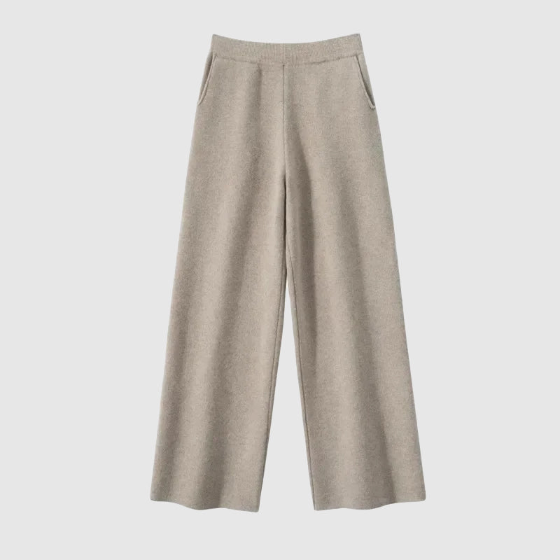 Comfortable Loose Fit Wide Leg Pants - Nocini