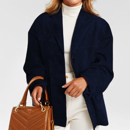 Casual Fit Open Front Blazer Jacket
