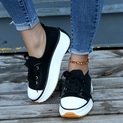 Comfortable Airy Women's Knit Sneakers