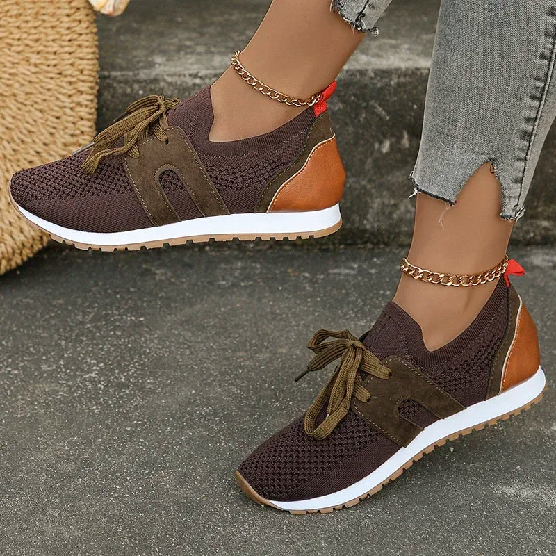 Comfortable Womens Sneakers - Breathable Casual Shoes